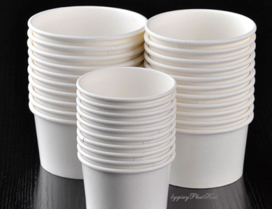 Tô giấy trắng 750ml